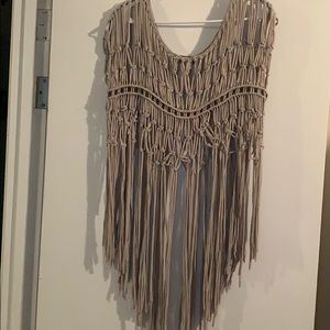MAYRAH Ella Woven Beach Tunic